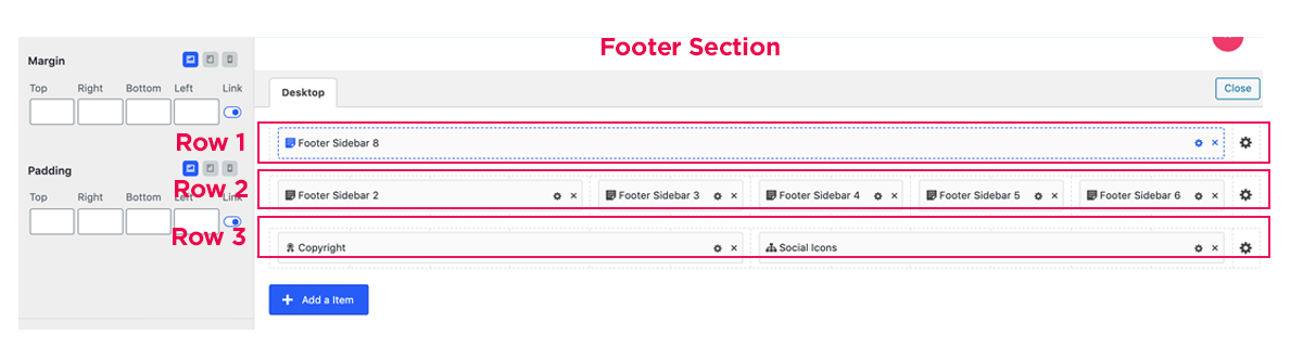 Footer Rows