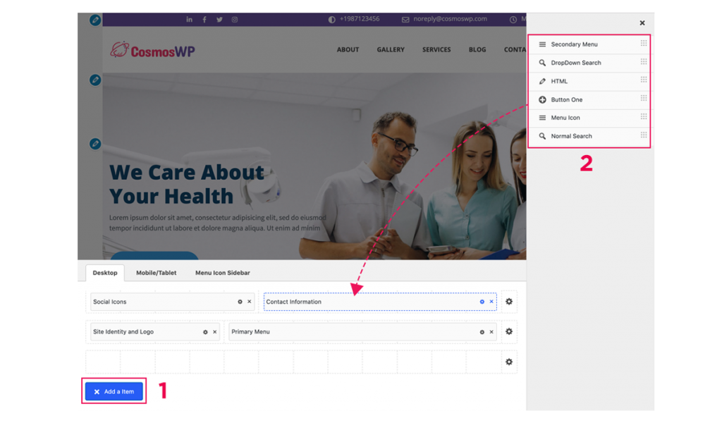 How To Customize Header Rows? - Documentation