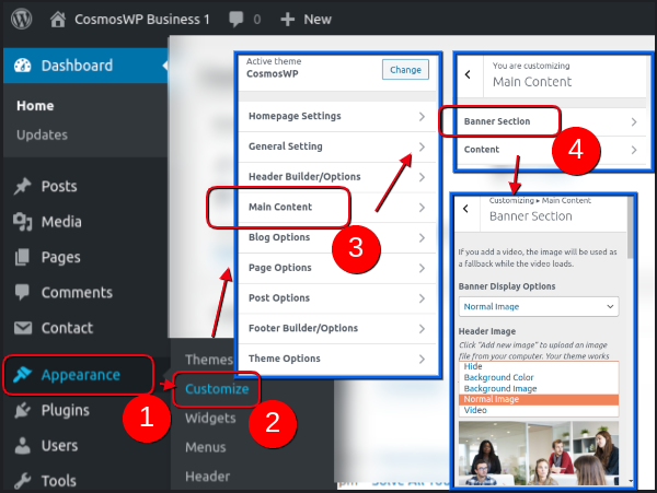 cosmoswp-main-content-banner-settings-customization